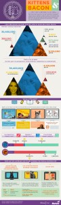 What do cats and bacon own the internet... an infographic