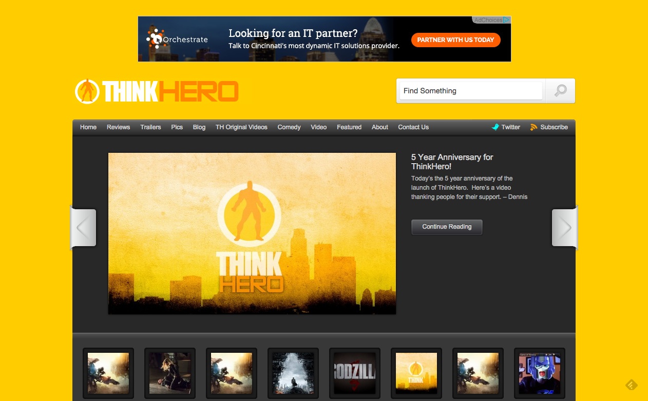 ThinkHero Website Writing Samples